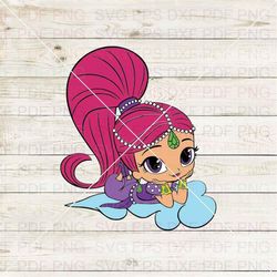 Shimmer Shimmer And Shine 005 Svg Dxf Eps Pdf Png, Cricut, Cutting file, Vector, Clipart