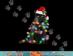 black cat christmas light  cat lover christmas  copy