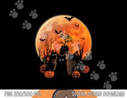 black cats moon pumpkin  halloween horror s  copy