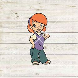Darby Winnie The Pooh 037 Svg Dxf Eps Pdf Png, Cricut, Cutting file, Vector, Clipart