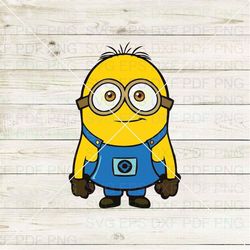 Minions 007 Svg Dxf Eps Pdf Png, Cricut, Cutting file, Vector, Clipart