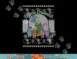 Care Bears Christmas Group Bear Ugly Christmas Sweater  png,sublimation copy