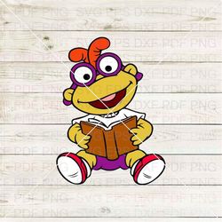 Baby Scooter Muppet Babies 030 Svg Dxf Eps Pdf Png, Cricut, Cutting file, Vector, Clipart
