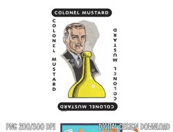 Clue Colonel Mustard Playing Card Halloween Costume png, sublimation copy