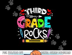 3rd grade rocks, rocking 3rd grade teacher  png, sublimation copy