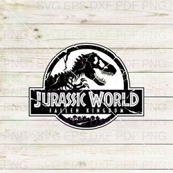 Jurassic World 025 Svg Dxf Eps Pdf Png, Cricut, Cutting file, Vector, Clipart