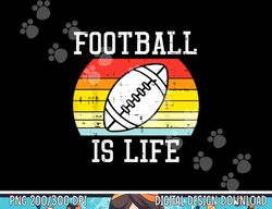 American Football Is Life Sunset Retro Sports Men Women Kids png, sublimation copy