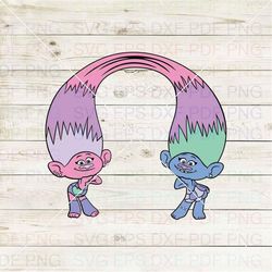 Troll 046 Svg Dxf Eps Pdf Png, Cricut, Cutting file, Vector, Clipart