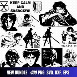 Anime SVG Bundle: Digital Download for Manga, Japanese, Cricut, Glowforge, Cartoon, Silhouette - Easy and Convenient Sho