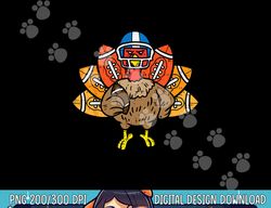 American Football Player Turkey Thanksgiving Day Sport Gift png, sublimation copy