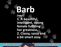 BARB Definition Personalized Name Funny Christmas Gift png, sublimation copy