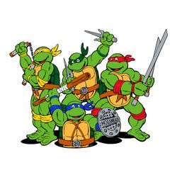 Ninja Turtles SVG, PNG, JPG files. TMNT. Digital download. Meme Hogsmeade Ninja Turtles