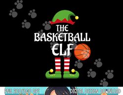Basketball Elf Family Matching Group Christmas Sporty png, sublimation copy