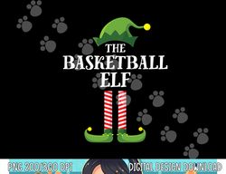 Basketball Elf Matching Family Group Christmas Party png, sublimation copy