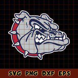 Gonzaga Bulldogs Logo Svg, Gonzaga Bulldogs Svg, NCAA Svg, Sport Svg, Png Dxf Eps, Instant Download