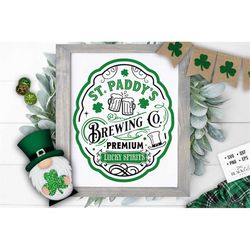 St Paddys Brewing Co SVG, St Patrick's brewing svg, St Patrick SVG, St Patricks Day SVG, St Patrick's Day Svg, Farmhouse
