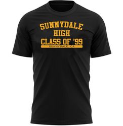 Sunnydale High Halloween T-Shirt For Men, Women  Kids 100 Cotton Black Shirt, Buffy Fancy Dress T-Shirts