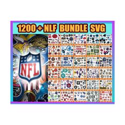 1200 Files NFL Team Bundle Svg, Sport Svg, NFL Team Svg