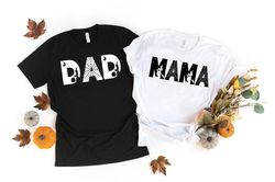 Family Halloween Shirt, Dad Shirt, Mama Shirt, Matching Halloween Shirts, Funny Halloween, Halloween Gift, Couples Hallo