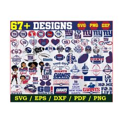 67 New York Giants Football Svg Bundle, NFL Team Svg