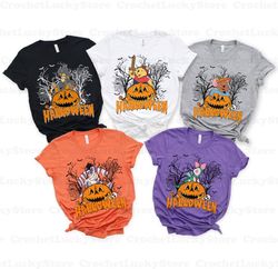 Pooh And Friends Halloween Shirt, Winnie The Boo Shirt, Disney Halloween Vintage Shirt, Disney Halloween Family Shirts,