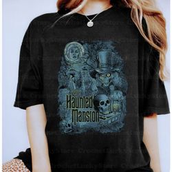 Retro The Haunted Mansion Shirt, Halloween Shirt, Haunted Mansion Tee, Halloween Gifts, Disney Halloween Matching Shirt,