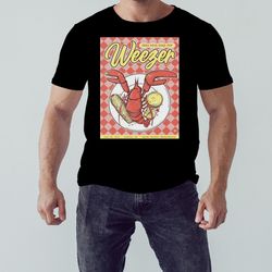 Weezer Indie Rock Road Trip June 30 2023 Bangor ME at Maine Savings Amphitheater T-Shirt, Shirt For Men Women