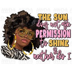 Afro queen self care motivation png sublimation design download, afro woman png, black queen png, afro png, sublimate de