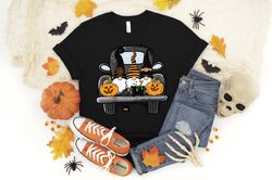 Halloween Truck Shirt, Halloween Gnomes Tshirt, Halloween Party,Halloween T-shirt,Hocus Pocus Shirt,Halloween Spooky Shi