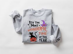 Its The Most Wonderful Time Of The Year Sweatshirt, Halloween Sweatshirt, Spooky Halloween Shirt, Funny Halloween Shirt,