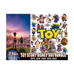 236 Toy Story Bundle Svg, Disney Svg, Toy Story Svg