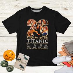 Titanic 90s Leonardo DiCaprio & Kate Retro Style T-Shirt Unisex Gift Men Women Tee, Titanic (1997) Movie 3D Shirt, Roman