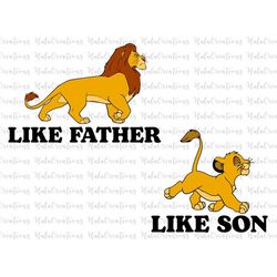 Like Father Like Son Svg, Father's Day Svg, Matching Dad And Son Svg, Family Vacation, Svg Png Files For Cricut Sublimat