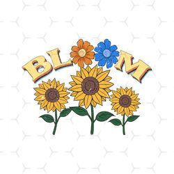 Bloom Sunflower Sublimation Png, Trending Png, Bloom Sunflower Png, Bloom Png, Bloom Sublimation, Bloom Printable, Bloom