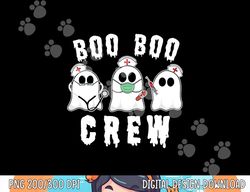 Boo Boo Crew Funny Nurse Halloween Ghost Costume png,sublimation copy