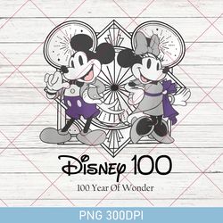 Disney 100 Years Of Wonder PNG, Disney 100th Anniversary PNG, Mickey 100 Years Of Wonder, Disney 100 PNG, Disney trip