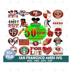 San Francisco 49ers SVG, San Francisco 49ers SVG Bundle