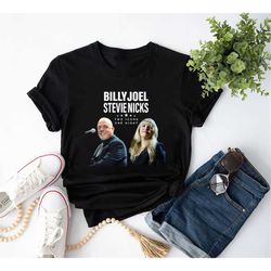 Billy Joel Stevie Nick Tour Tshirt, Billy Joel Tour Merch Shirt, Billy Joel 90s Retro Shirt, 2023 Tour Shirt, Billy Joel