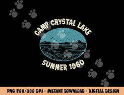 Camp Crystal Lake Summer 1980 - Horror Movie Halloween Gift  png,sublimation copy