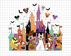 Halloween Castle Png, Halloween Mouse And Friends Pvg, Trick Or Treat Png, Halloween Masquerade Png, Spooky Vibes Png, B