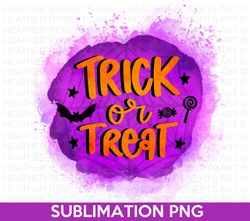 Trick or Treat PNG, Halloween PNG, Halloween Designs png, Halloween Signs png, Halloween Shirts png, Sublimations, png f