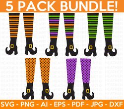 Witch Feet SVG Bundle, Witch SVG Bundle, Halloween Vector, Witch Svg, Witch Shirt SVG, Witch Theme svg, Cut Files for Cr