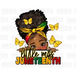 little miss juneteenth black peekaboo girl png sublimation design download, afro girl png, juneteenth png, afro baby png