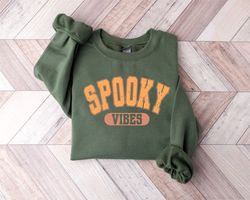 Spooky Vibes SVG, Spooky Season Png, Halloween svg, Halloween png, Retro Trendy Halloween SVG for Shirts, Spooky png, Re