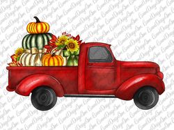 Pumpkin Truck Png, Fall Truck PNG, Autumn, Western Pumpkin Farm Truck Png Sublimation Design, Farm Truck Png, Instant Do