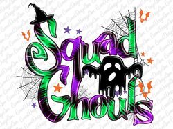 Squad Ghouls Png, Sublimation Halloween Digital Download, Cute Halloween, Halloween Png, Digital Download