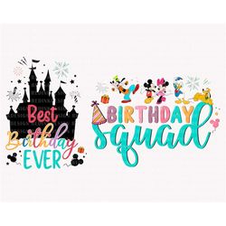 Best Birthday Ever Svg, Birthday Squad Svg, Magical Birthday Svg, Birthday Shirt Svg, Birthday Svg, Birthday Party Svg,