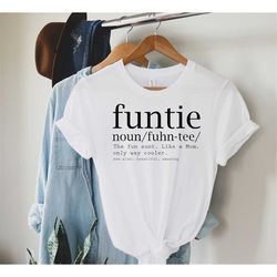 Funtie SVG, Funtie Definition SVG, Funny Aunt Cut File, Auntie PDF, Printable Design Clipart Files