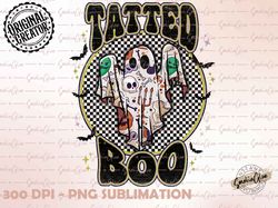 Tatted Boo PNG, Halloween Png, Kids Png, Halloween Sublimation Png, Halloween Png, Halloween Png For Kids, Retro Hallowe