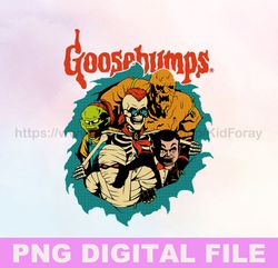 Goosebump PNG, Retro Halloween Ghost PNG, Vintage Halloween PNG